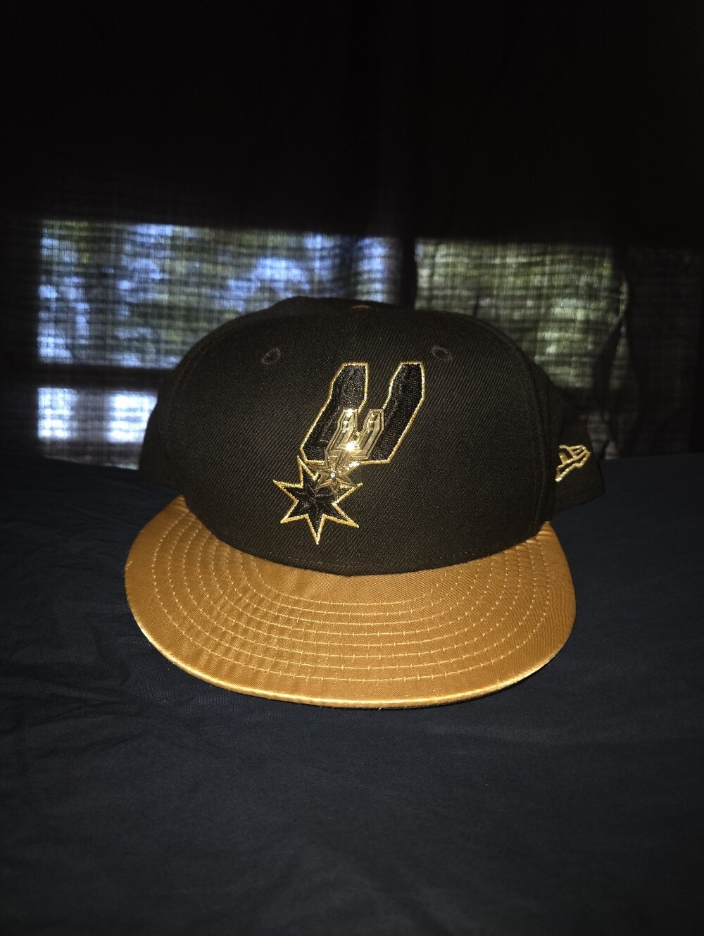 Limited Release New Era San Antonio Spurs Cap/Hat/Snapback GOLD RUSH Applique